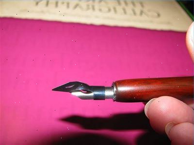 Hoe maak je een kalligrafie pen kiezen. Nib breedte.