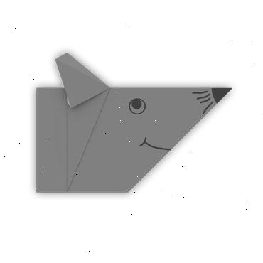 Hoe kan ik een origami eagle te maken. Doorgaan op met de vogel basis.